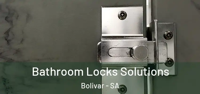 Bathroom Locks Solutions Bolivar - SA