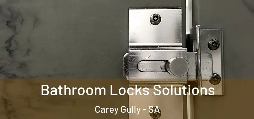 Bathroom Locks Solutions Carey Gully - SA