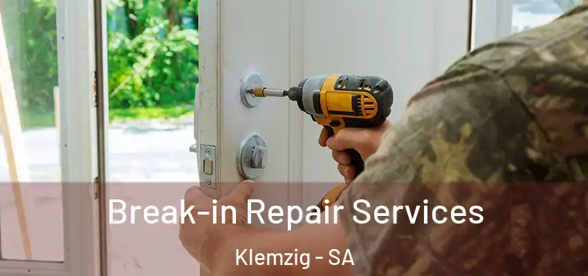  Break-in Repair Services Klemzig - SA