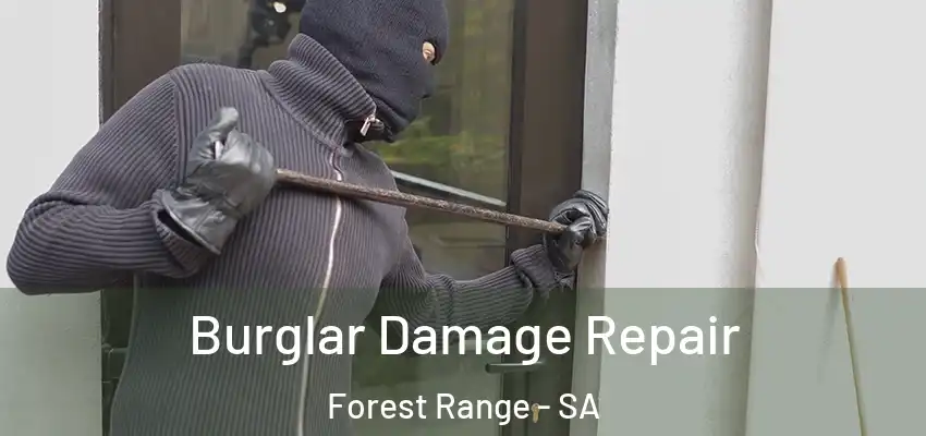 Burglar Damage Repair Forest Range - SA