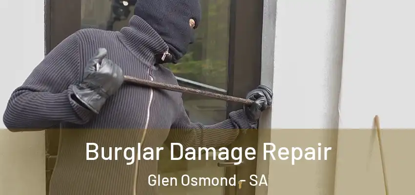 Burglar Damage Repair Glen Osmond - SA