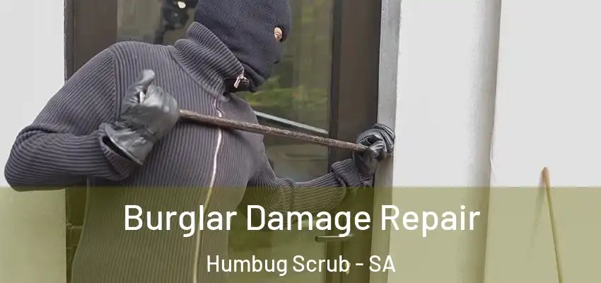 Burglar Damage Repair Humbug Scrub - SA