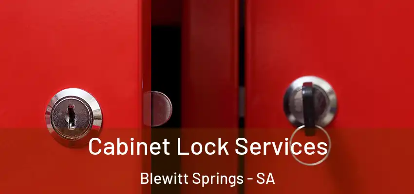 Cabinet Lock Services Blewitt Springs - SA