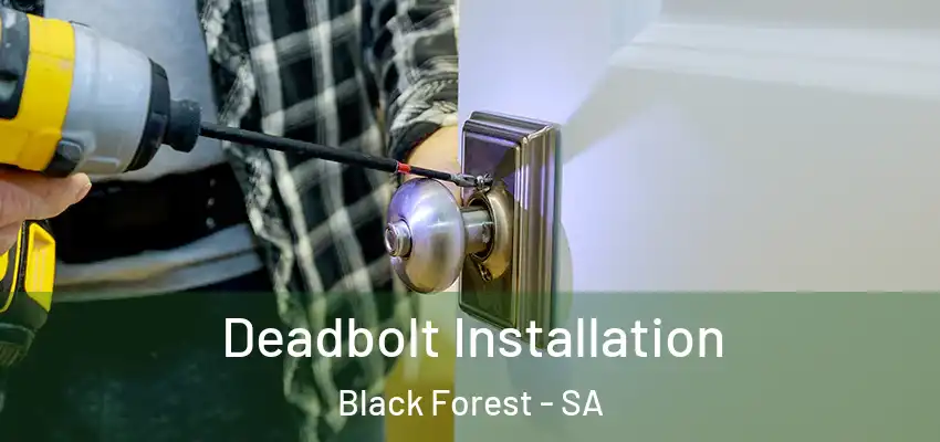  Deadbolt Installation Black Forest - SA