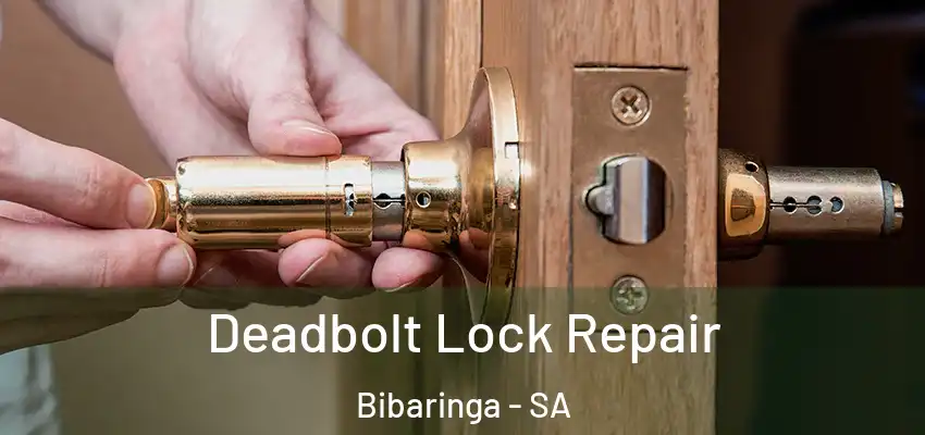 Deadbolt Lock Repair Bibaringa - SA
