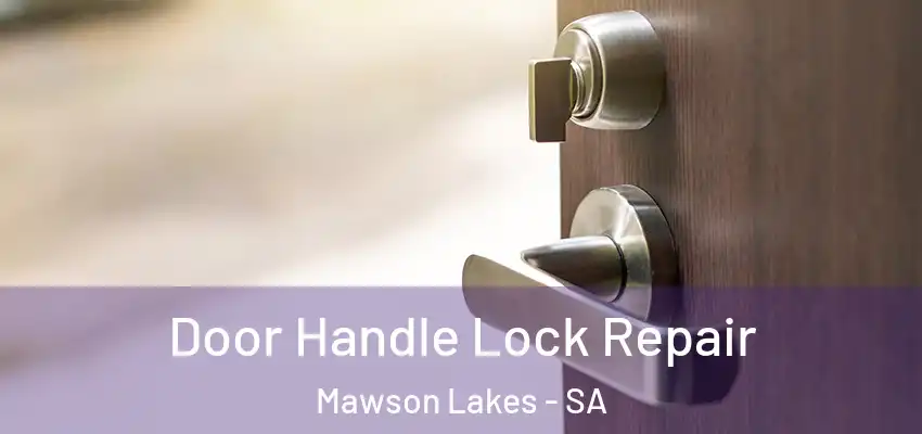 Door Handle Lock Repair Mawson Lakes - SA