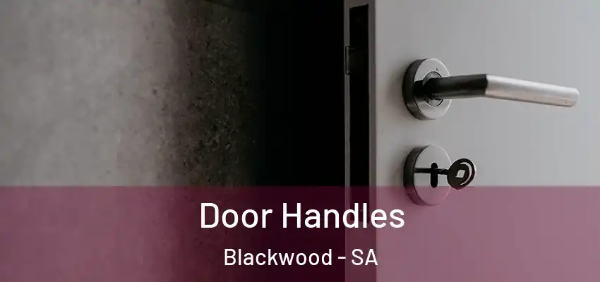  Door Handles Blackwood - SA