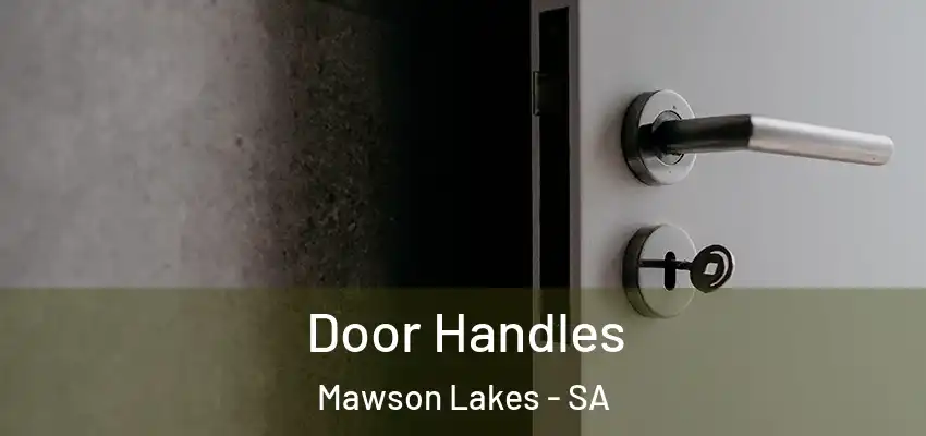 Door Handles Mawson Lakes - SA