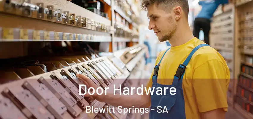 Door Hardware Blewitt Springs - SA