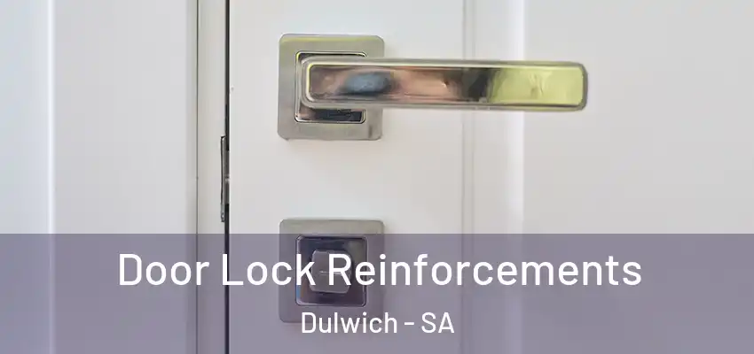 Door Lock Reinforcements Dulwich - SA