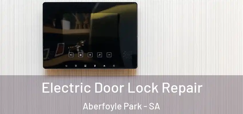 Electric Door Lock Repair Aberfoyle Park - SA