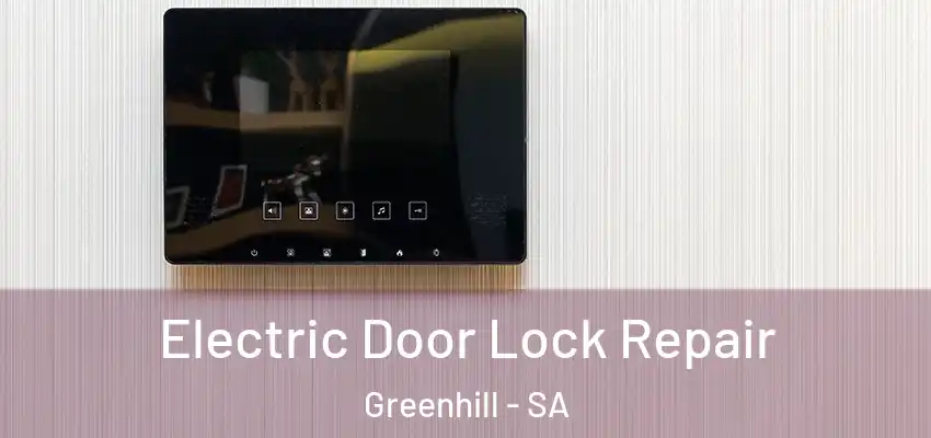 Electric Door Lock Repair Greenhill - SA