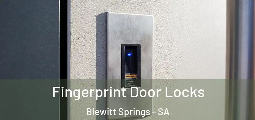 Fingerprint Door Locks Blewitt Springs - SA