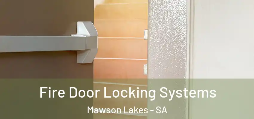 Fire Door Locking Systems Mawson Lakes - SA