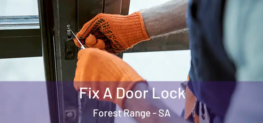 Fix A Door Lock Forest Range - SA