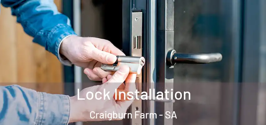 Lock Installation Craigburn Farm - SA