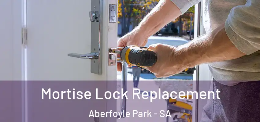 Mortise Lock Replacement Aberfoyle Park - SA