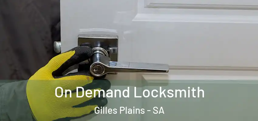 On Demand Locksmith Gilles Plains - SA