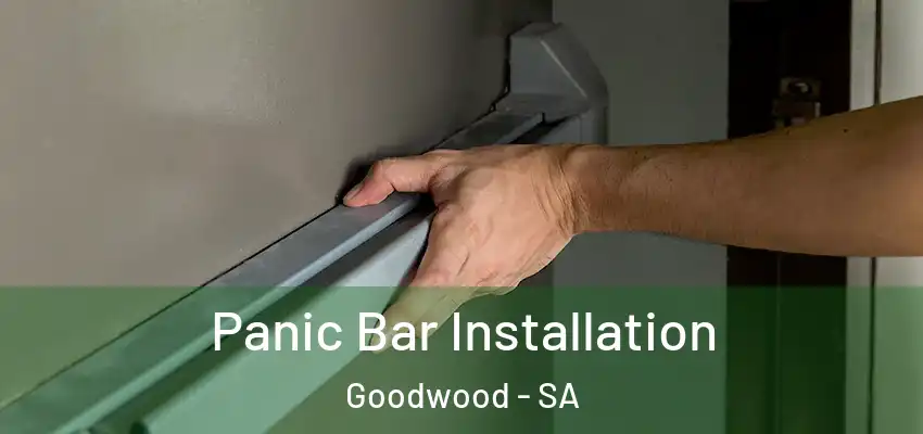 Panic Bar Installation Goodwood - SA