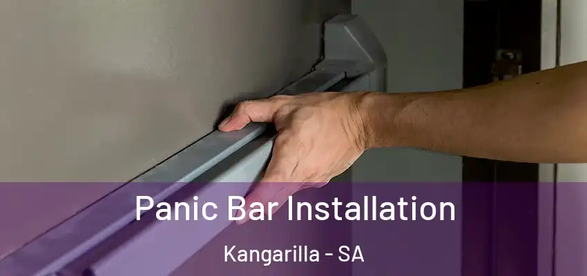  Panic Bar Installation Kangarilla - SA