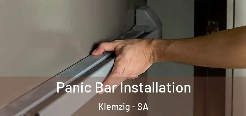Panic Bar Installation Klemzig - SA