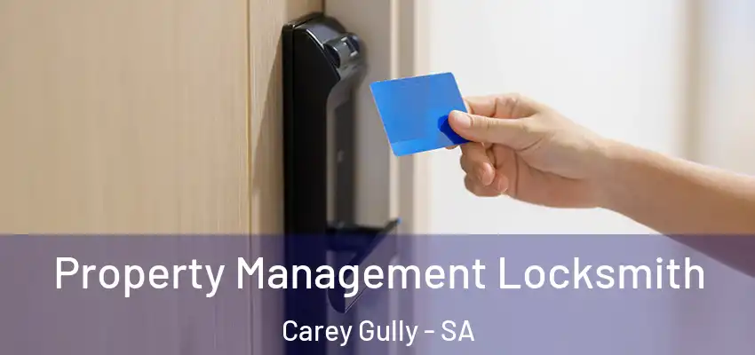  Property Management Locksmith Carey Gully - SA