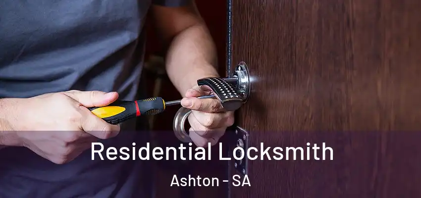 Residential Locksmith Ashton - SA