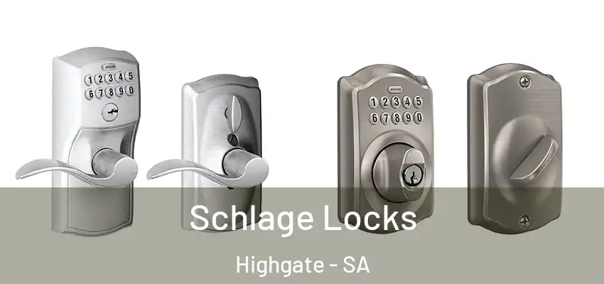 Schlage Locks Highgate - SA
